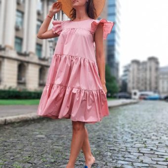 Amazing Pink Dress -0
