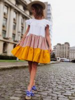 Amazing Sunflower Dress -0